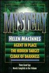 Mystery: Agent in Place, the Hidden Target, Cloak of Darkness book cover