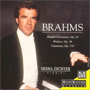 Brahms: Waltzes, Fantasias, Variations & Fugue book cover