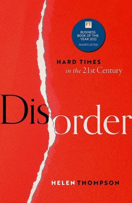 Disorder: Hard Times in the 21st Century book cover