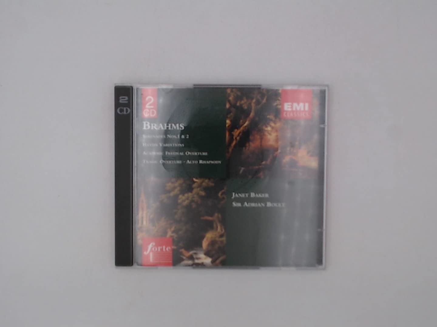 Brahms: Serenades Nos. 1 & 2 / Haydn Variations / Academic Festival Overture / Tragic Overture / Alto Rhapsody ~ Boult / Baker book cover