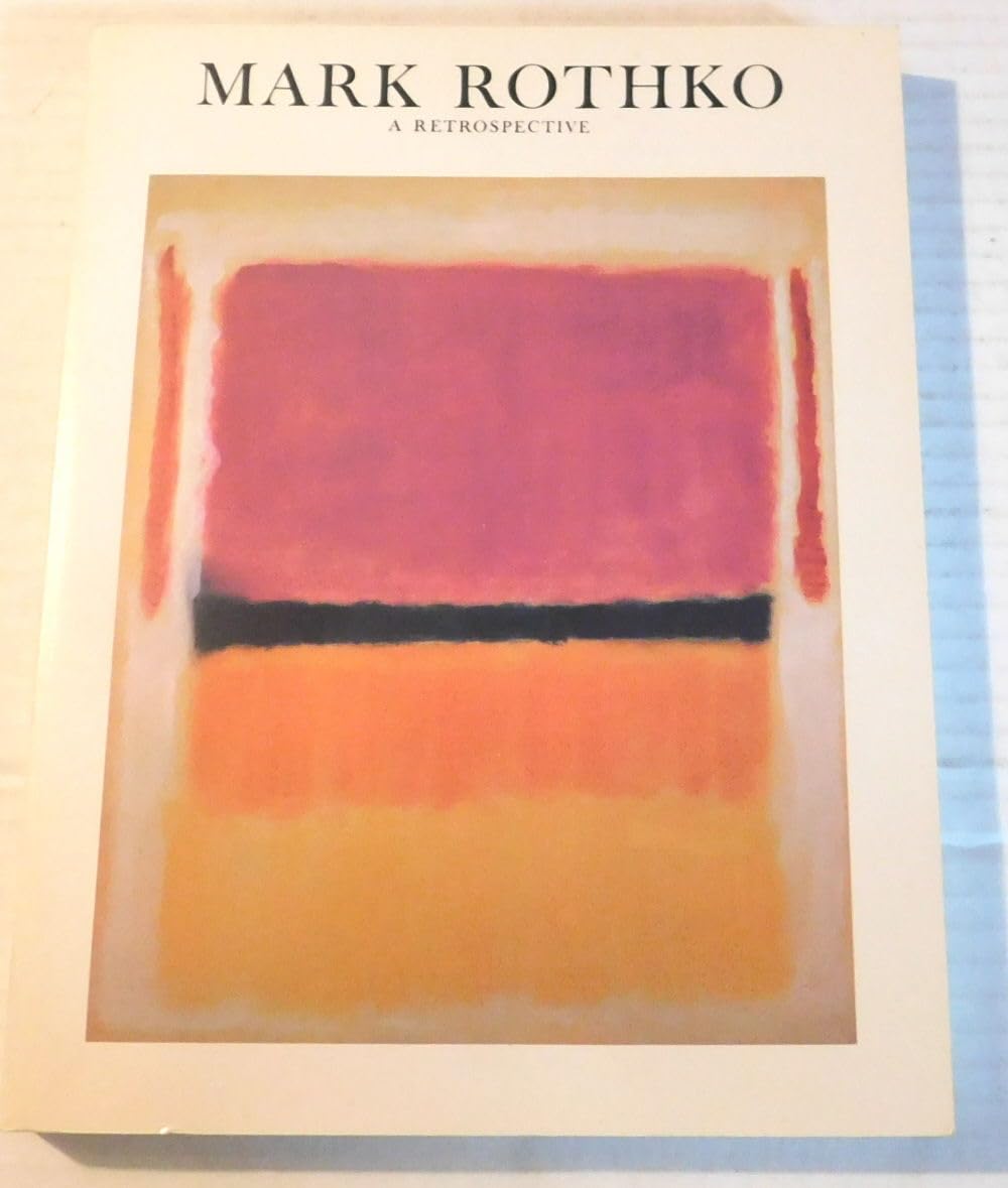 Mark Rothko 1903-1970 book cover