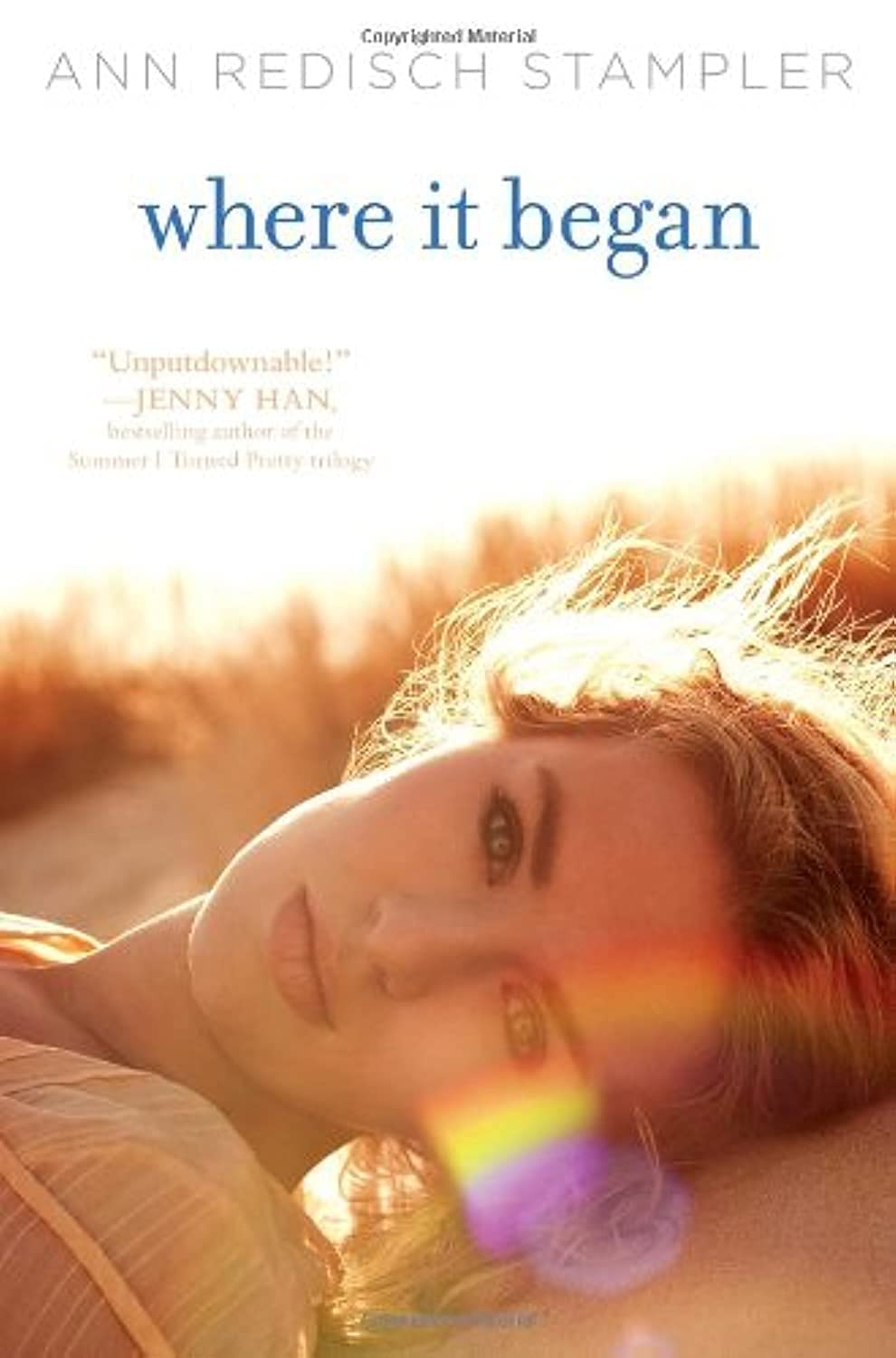 Where It Began book cover