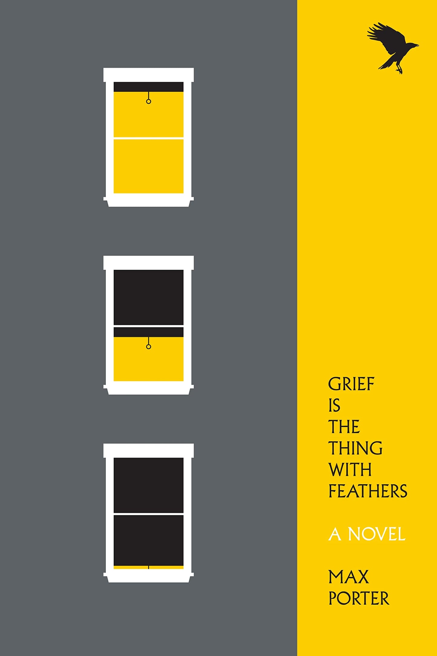 Grief Is the Thing with Feathers book cover