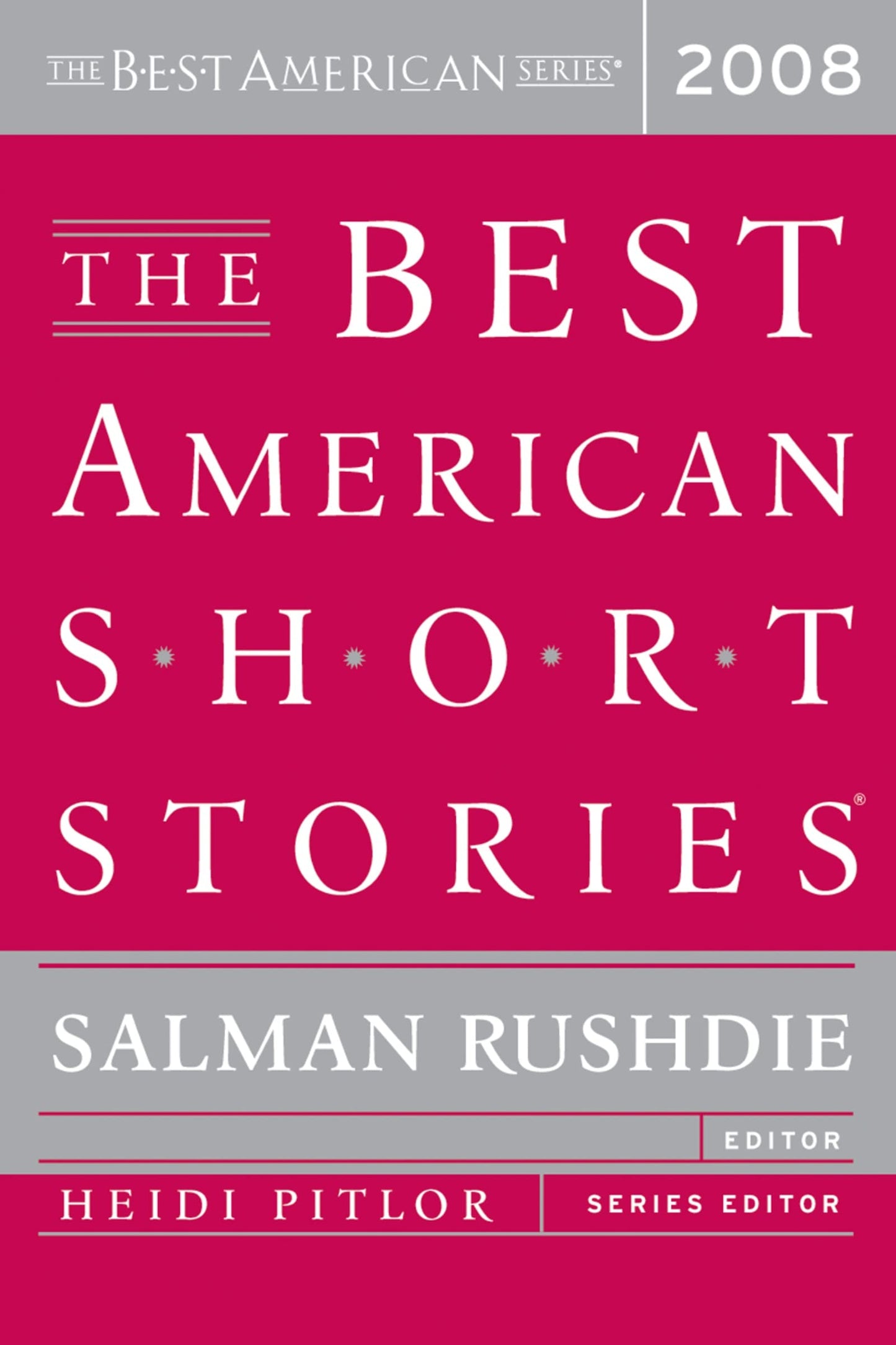 Best American Short Stories (2008) book cover