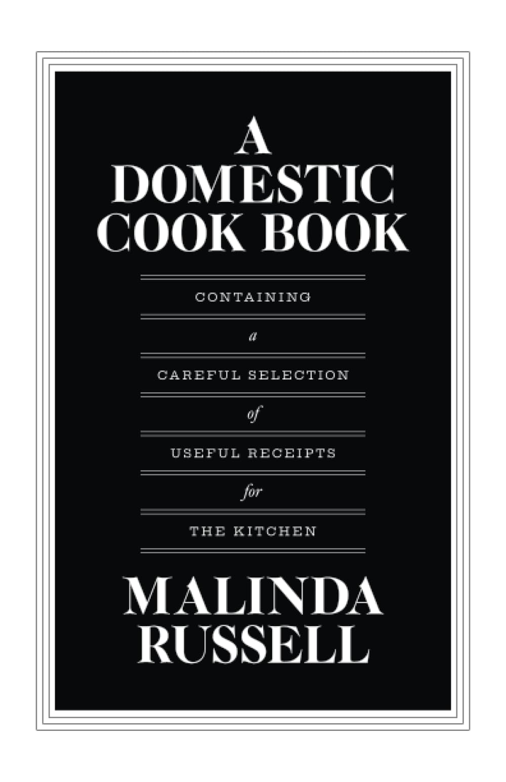 A Domestic Cook Book book cover