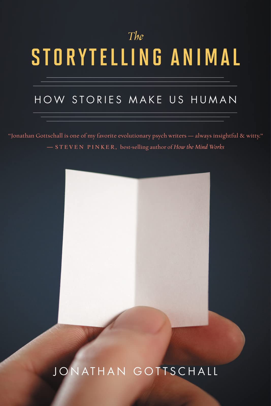 Storytelling Animal: How Stories Make Us Human book cover
