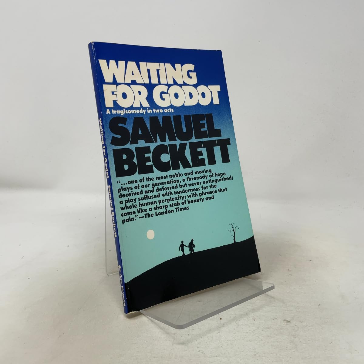 Waiting for Godot - English: A Tragicomedy in Two Acts book cover