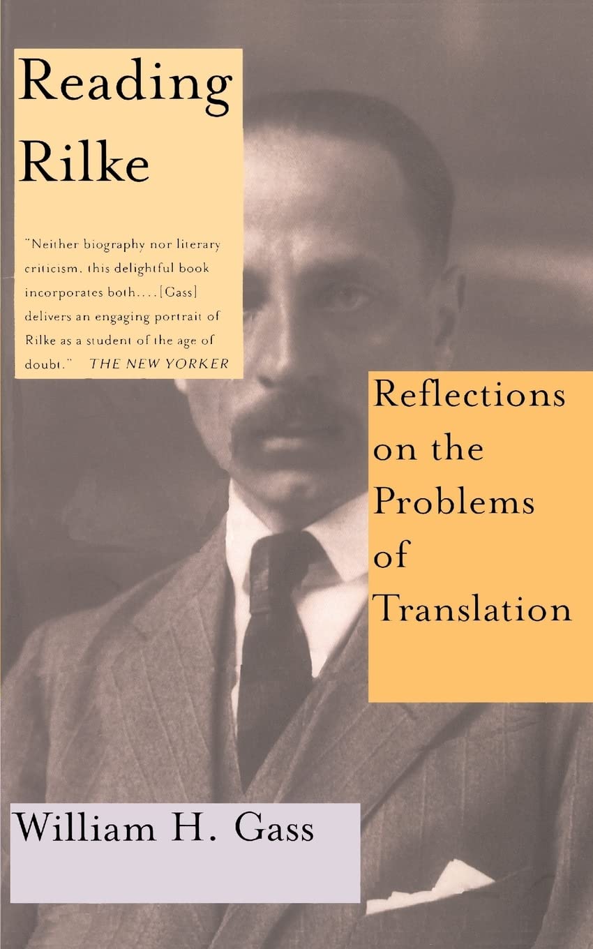 Reading Rilke book cover