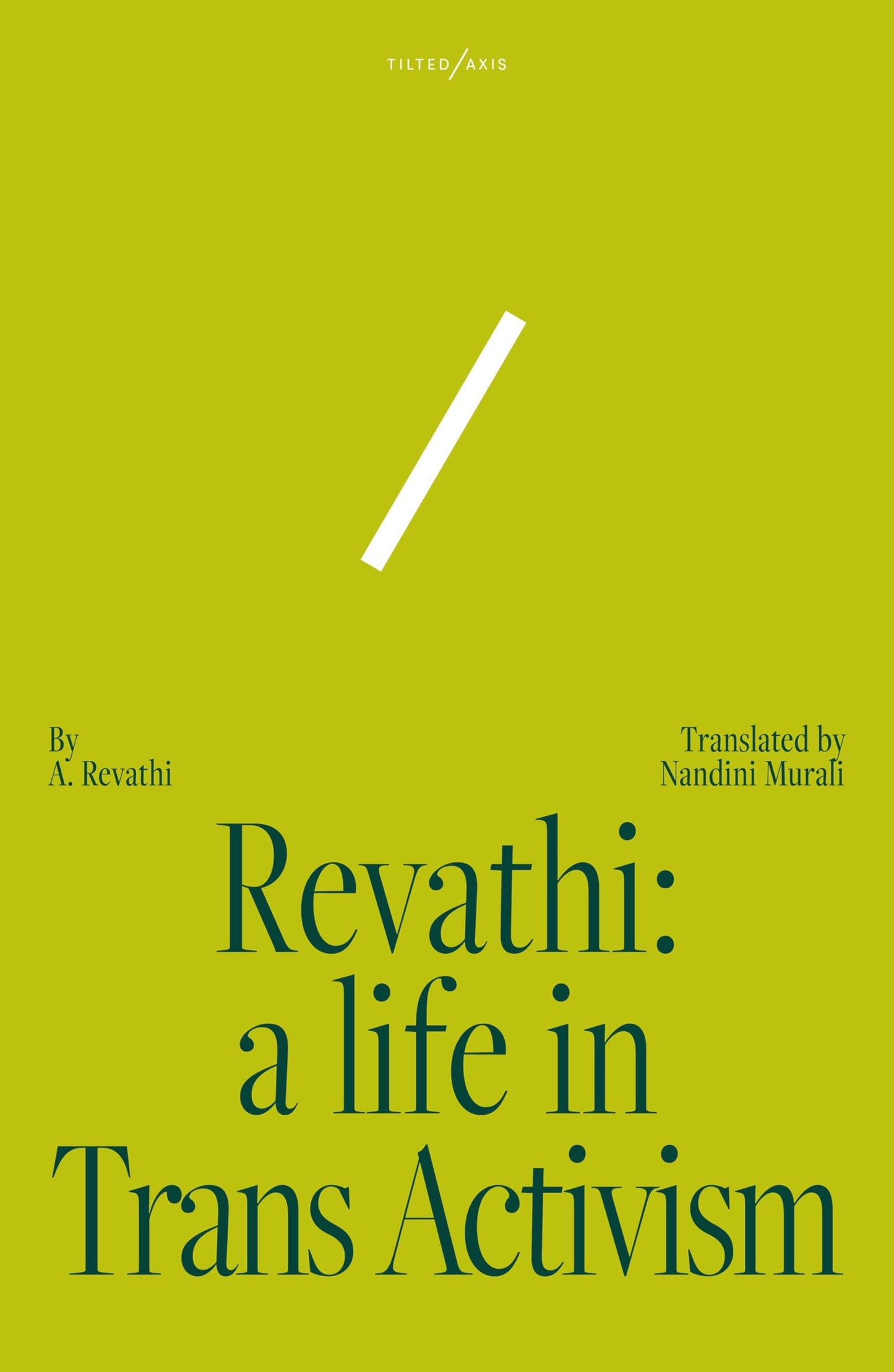 Revathi: a life in Trans Activism