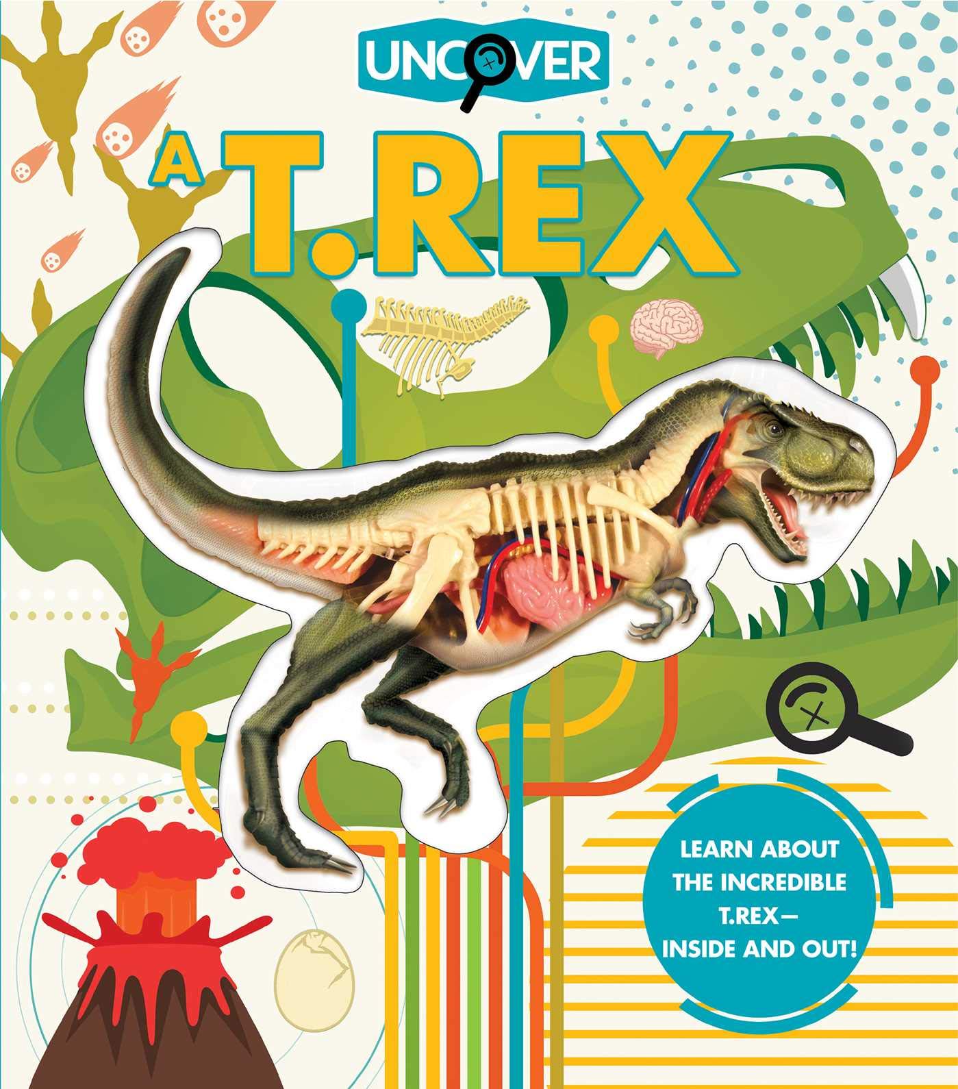 Uncover a T.Rex book cover