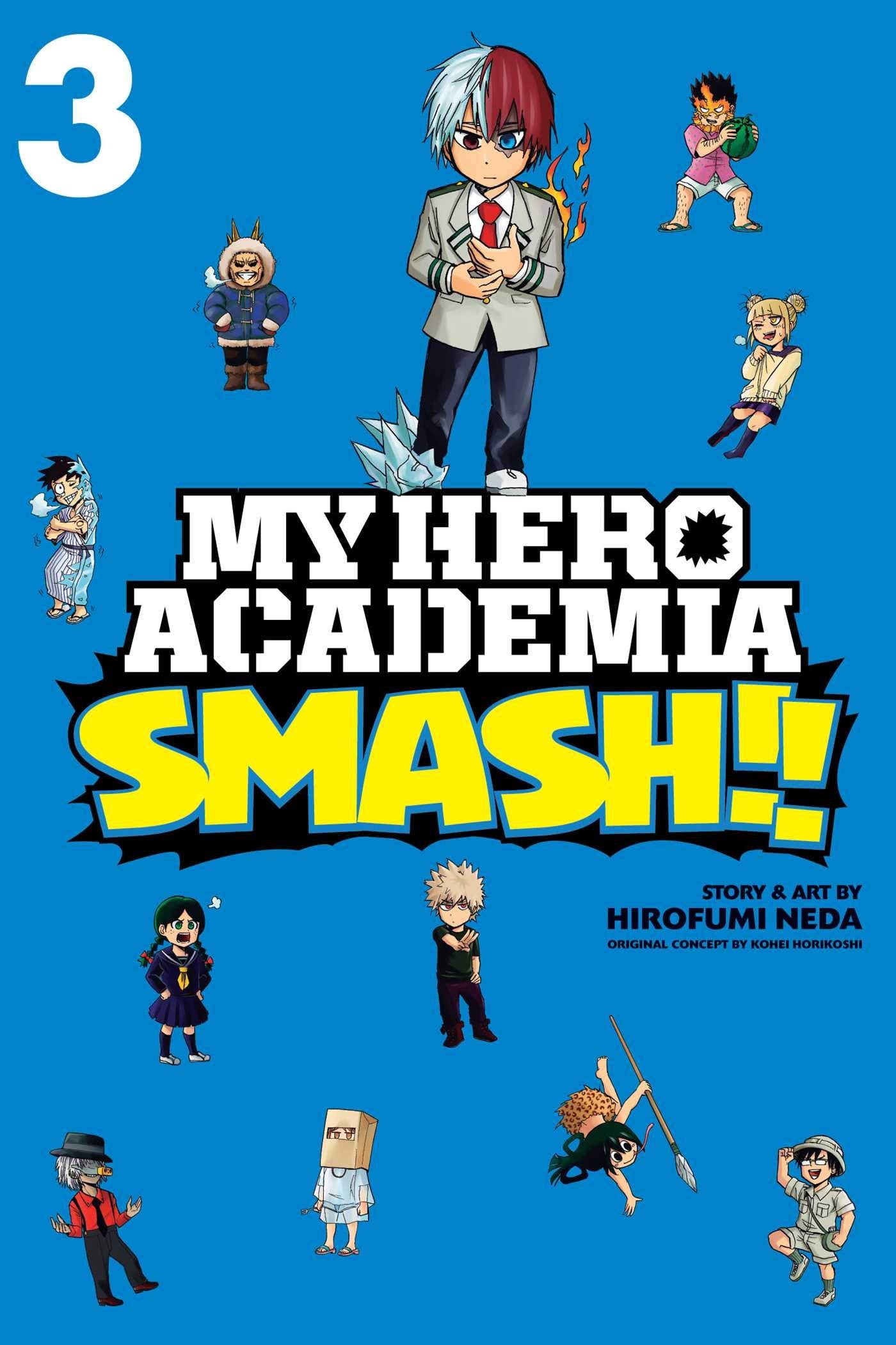 My Hero Academia: Smash!!, Vol. 3, 3 book cover