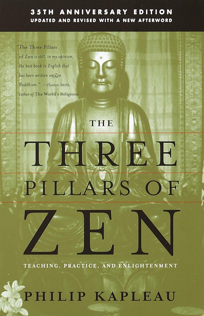 Three Pillars of Zen: Teaching, Practice, and Enlightenment book cover