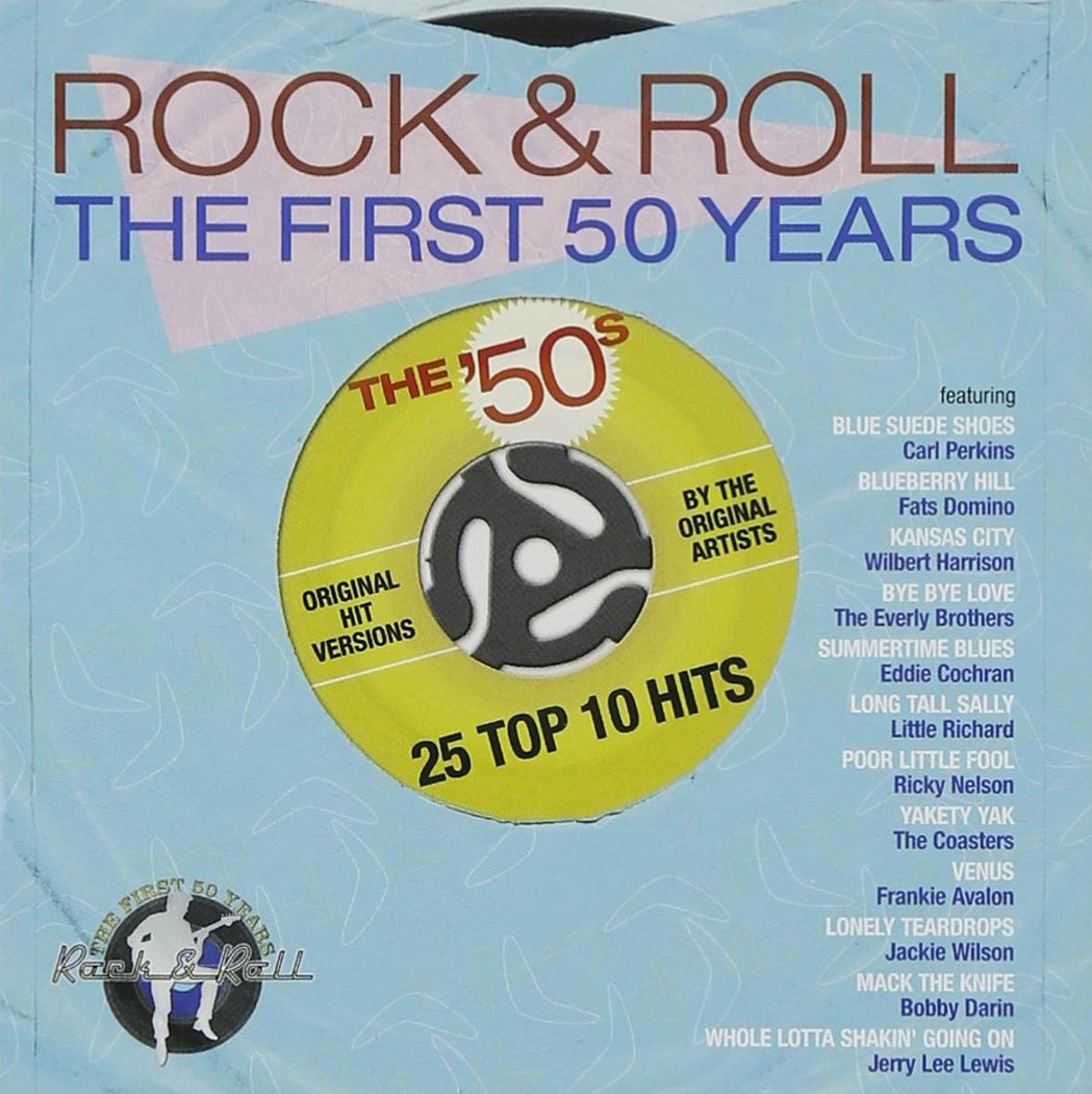 25 Top 10 Hits of the Early 50's book cover