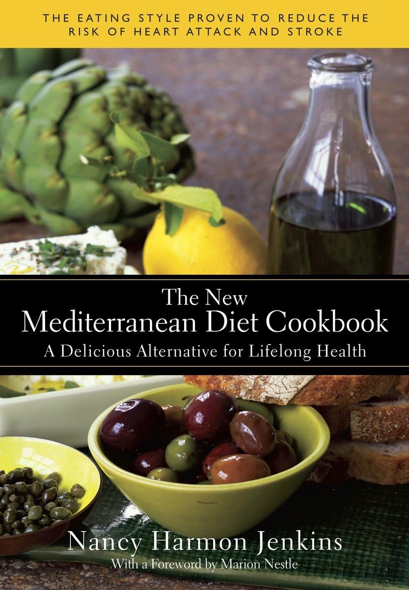 New Mediterranean Diet Cookbook: A Delicious Alternative for Lifelong Health book cover