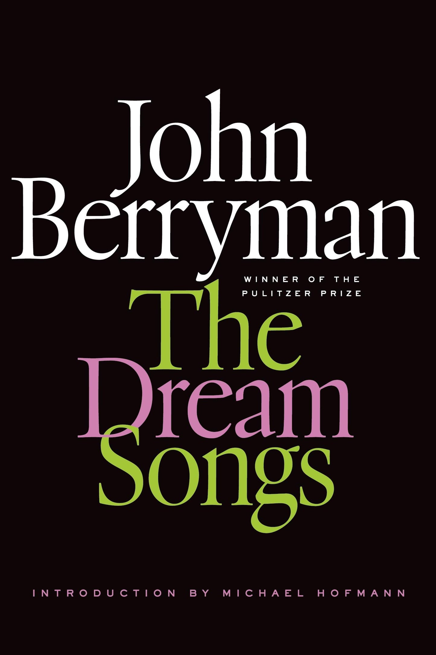 The Dream Songs book cover