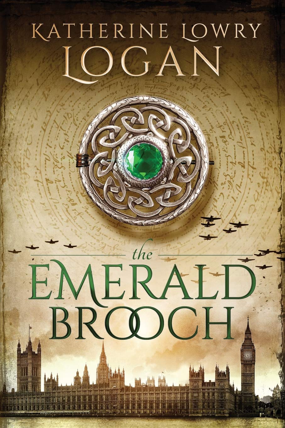 Emerald Brooch: Time Travel Romance book cover