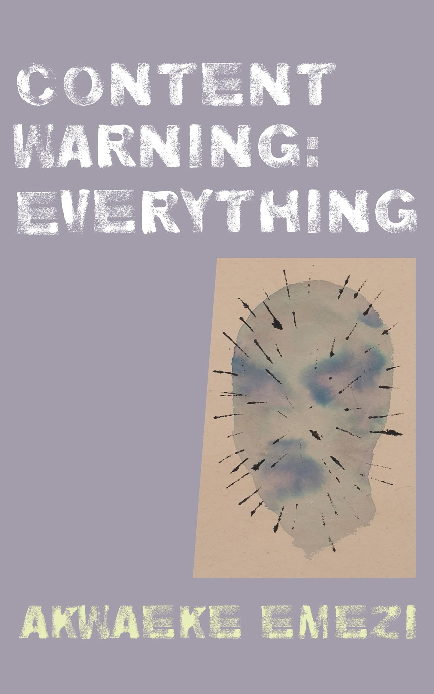 Content Warning: Everything book cover