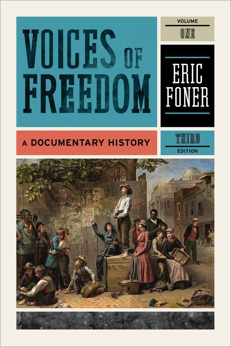 Voices of Freedom, Volume 1: A Documentary History book cover