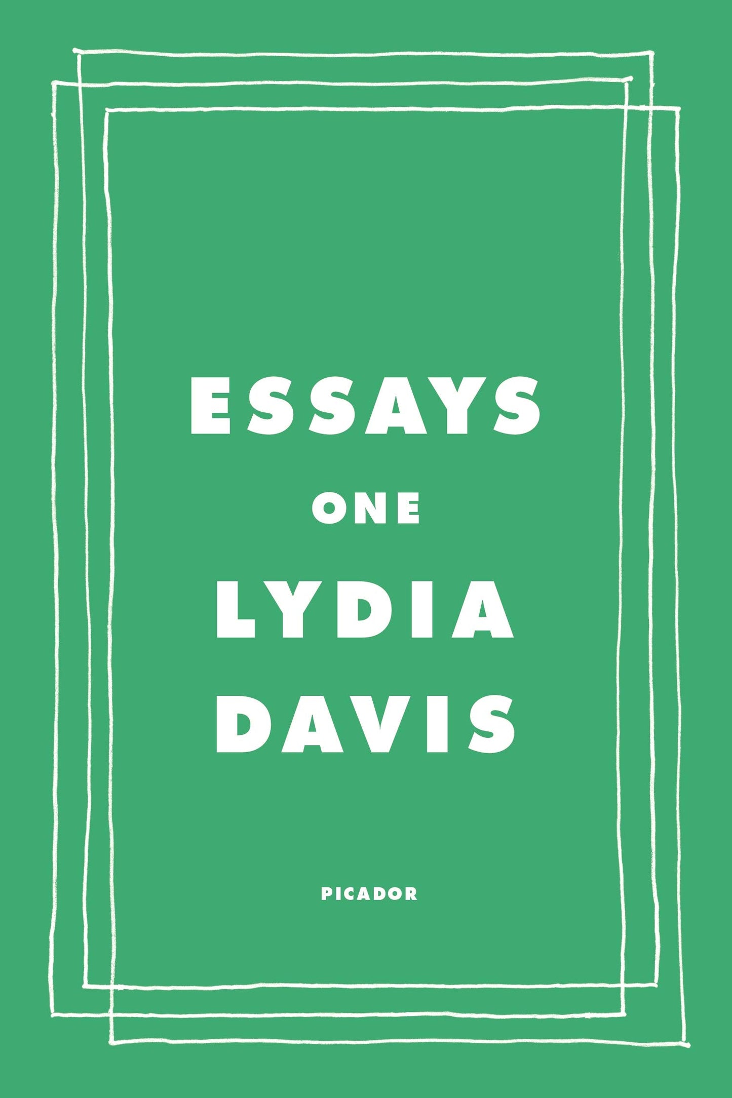 Essays One book cover
