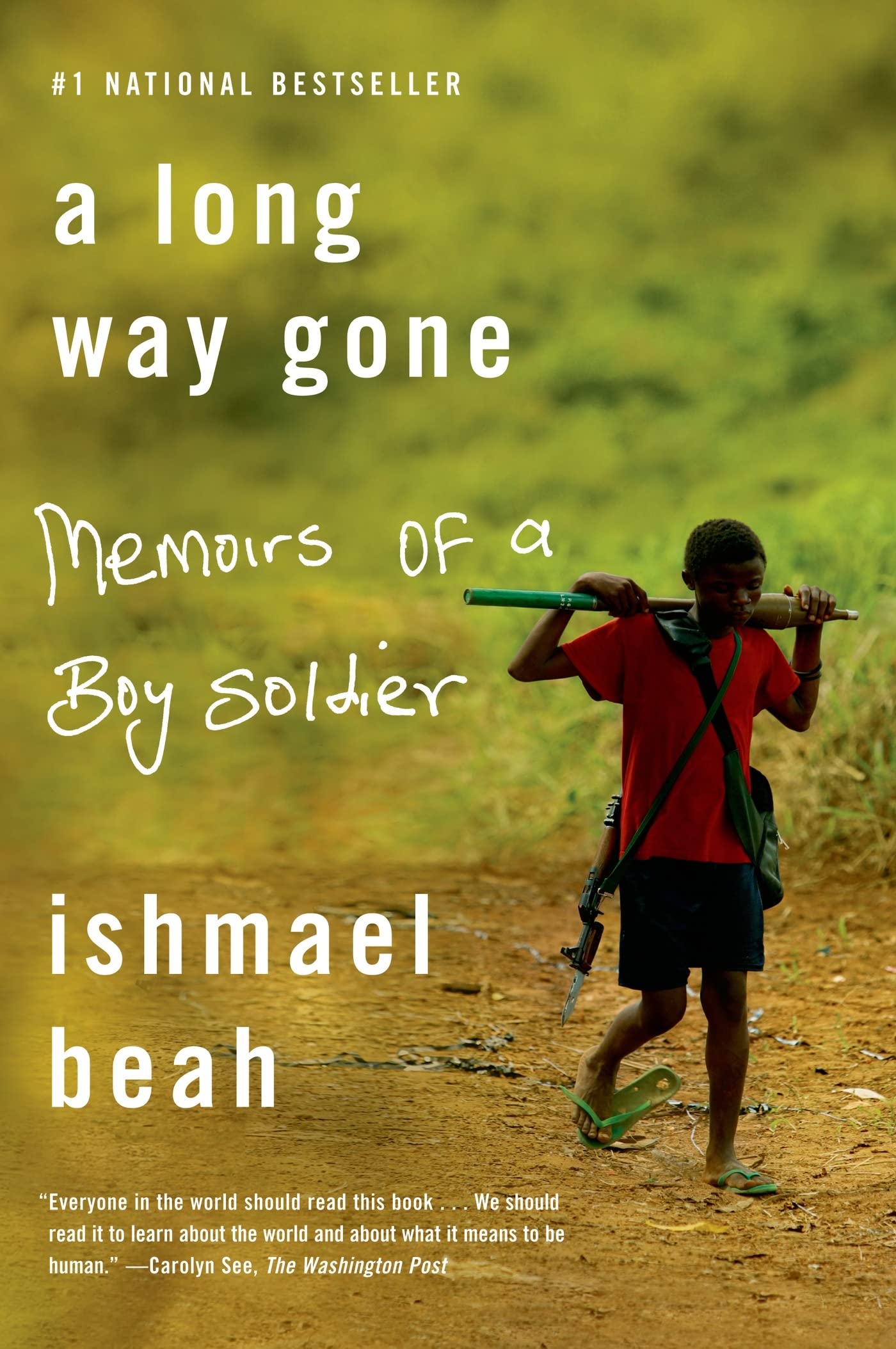 Long Way Gone: Memoirs of a Boy Soldier book cover