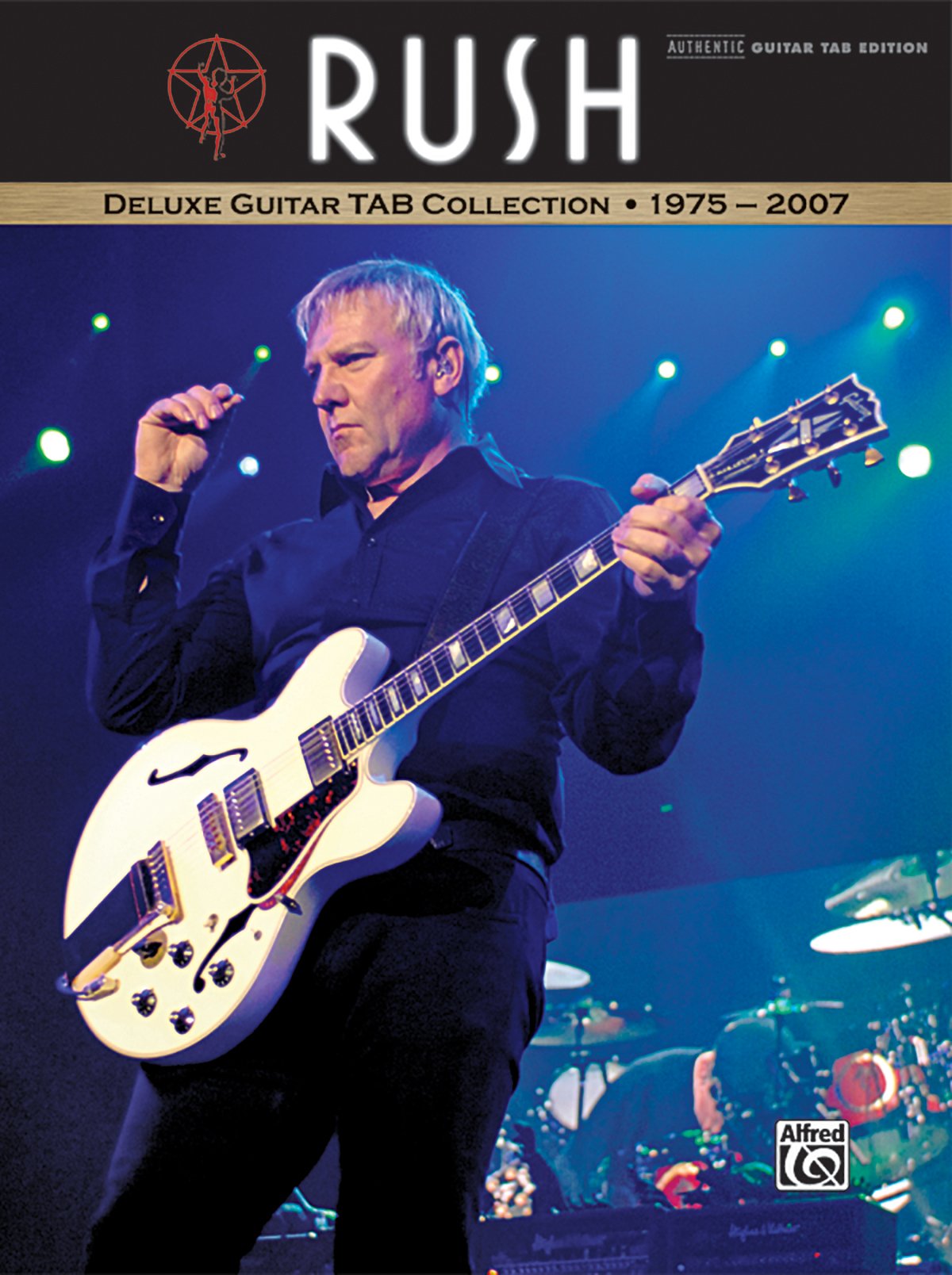 Rush -- Deluxe Guitar Tab Collection 1975 - 2007: Authentic Guitar Tab book cover