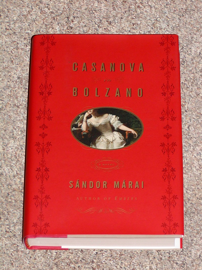 Casanova in Bolzano book cover