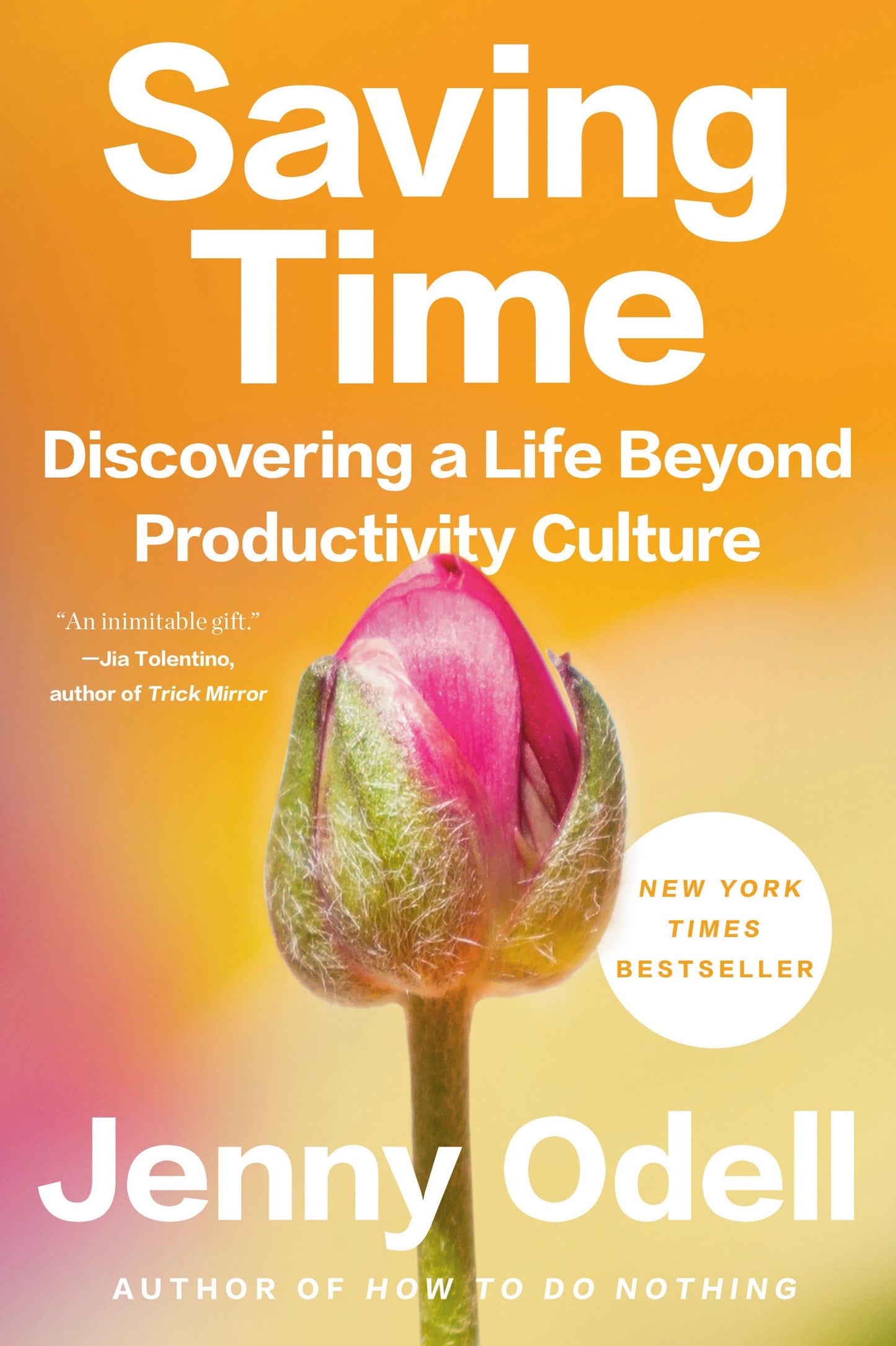 Saving Time: Discovering a Life Beyond Productivity Culture book cover
