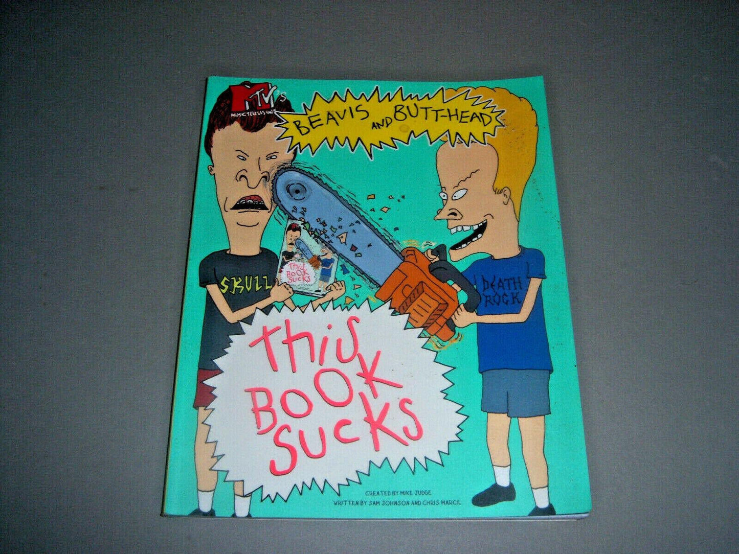 MTV's Beavis and Butt-Head This Book Sucks book cover