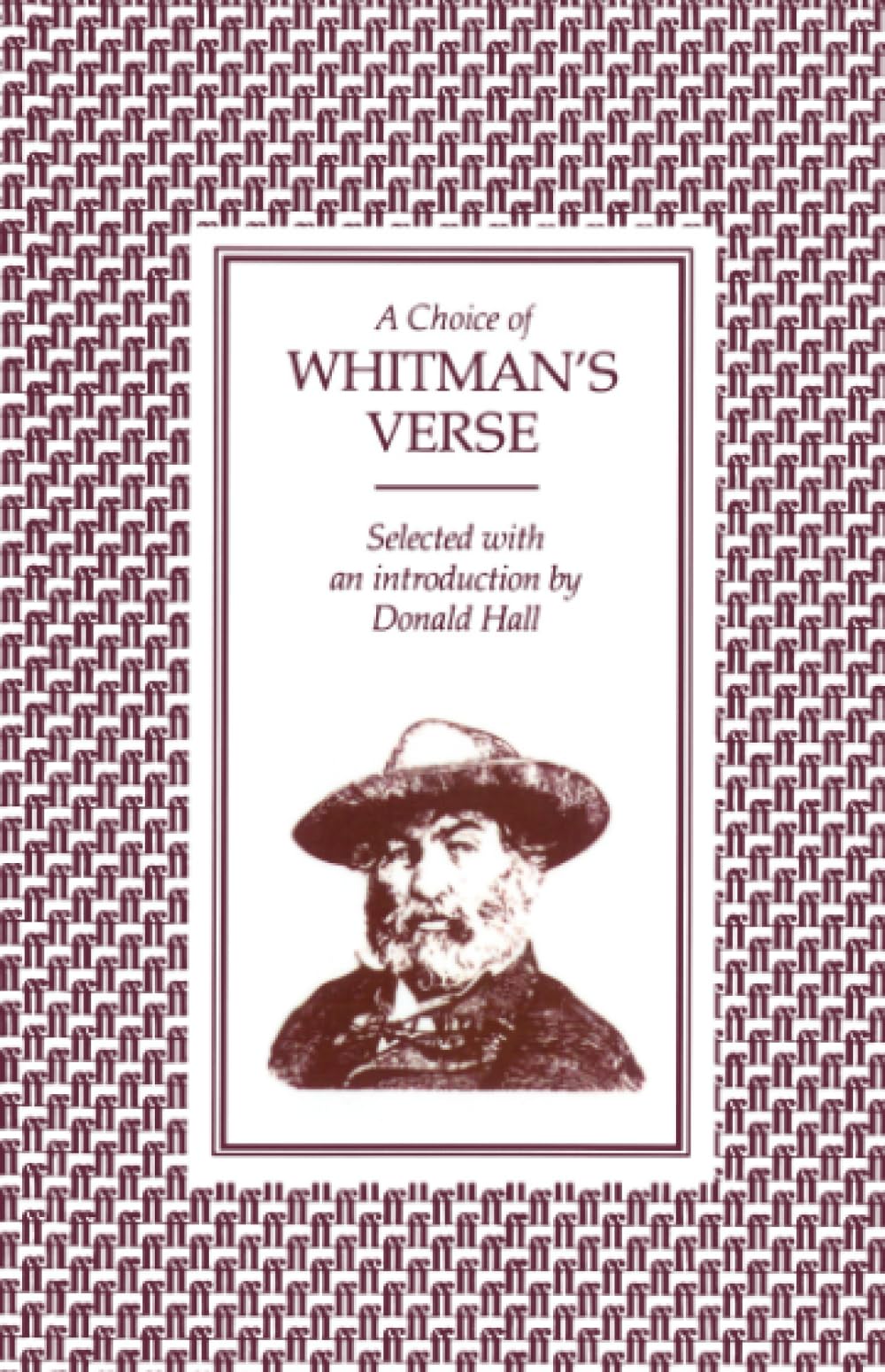 Choice of Whitman's Verse book cover