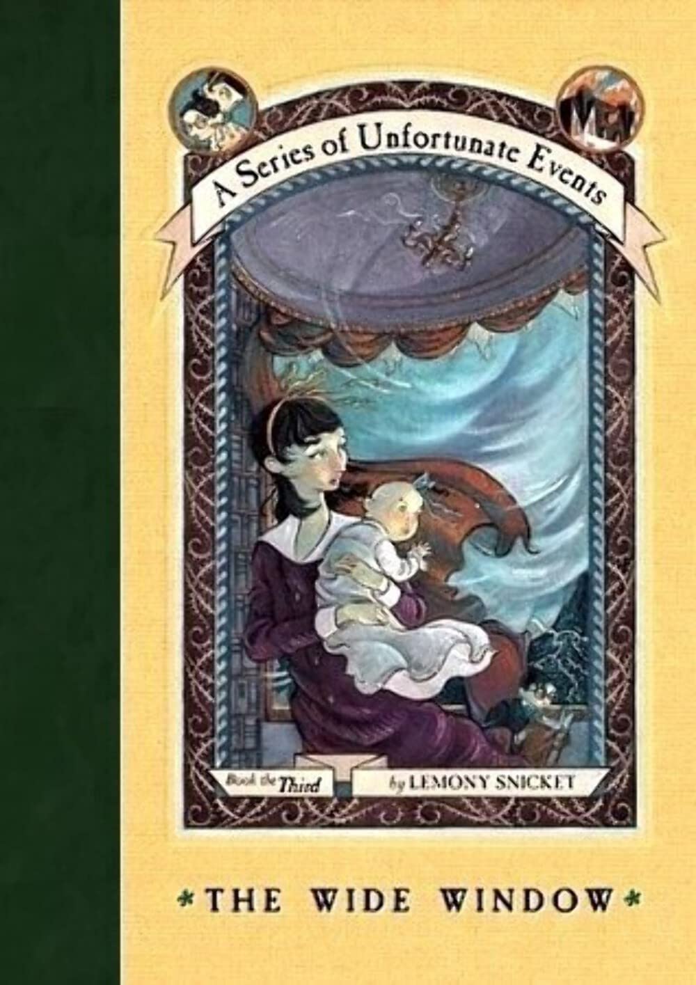 Series of Unfortunate Events #3: The Wide Window book cover