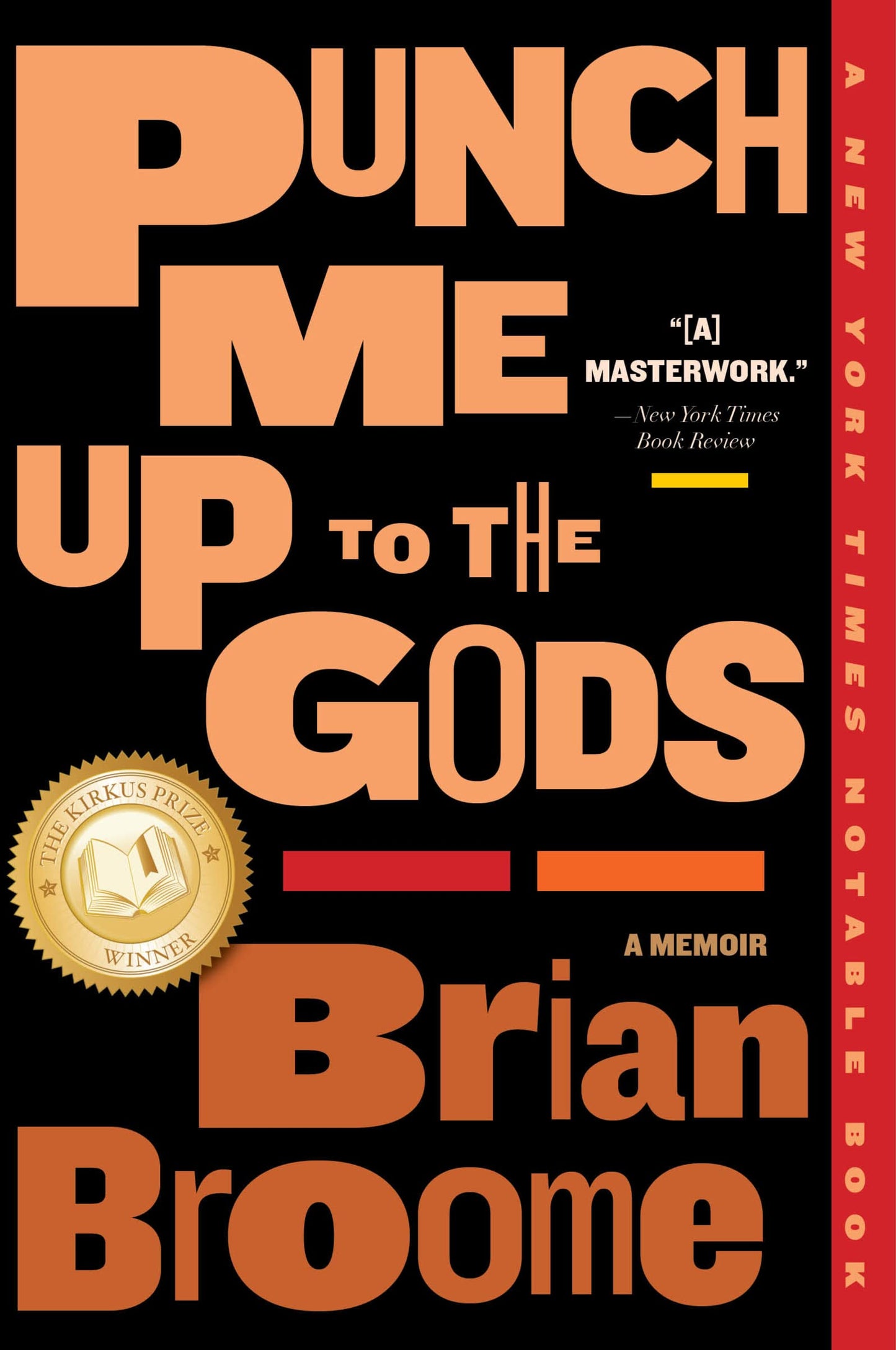 Punch Me Up to the Gods: A Memoir book cover