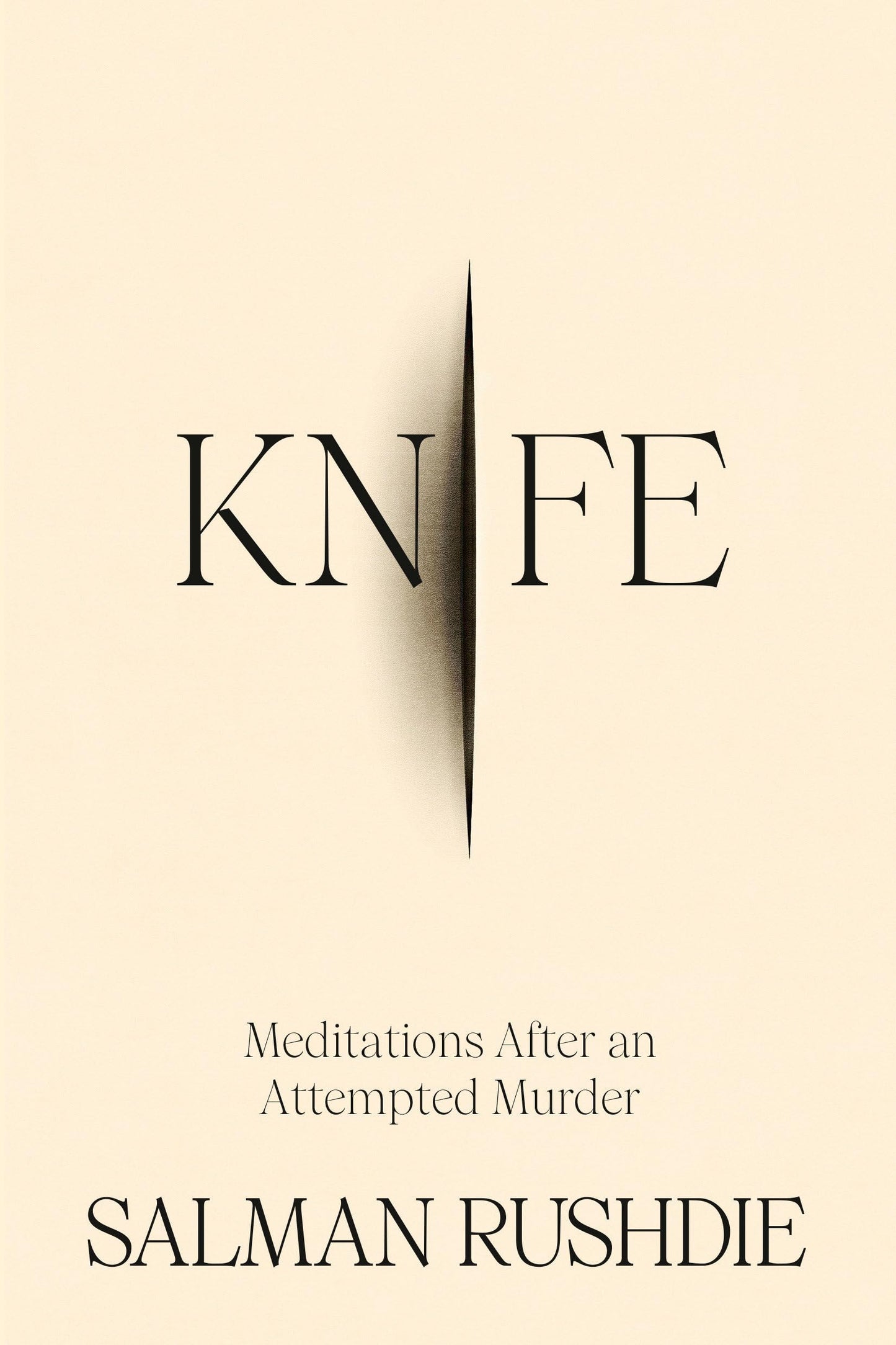 Knife: Meditations After an Attempted Murder book cover