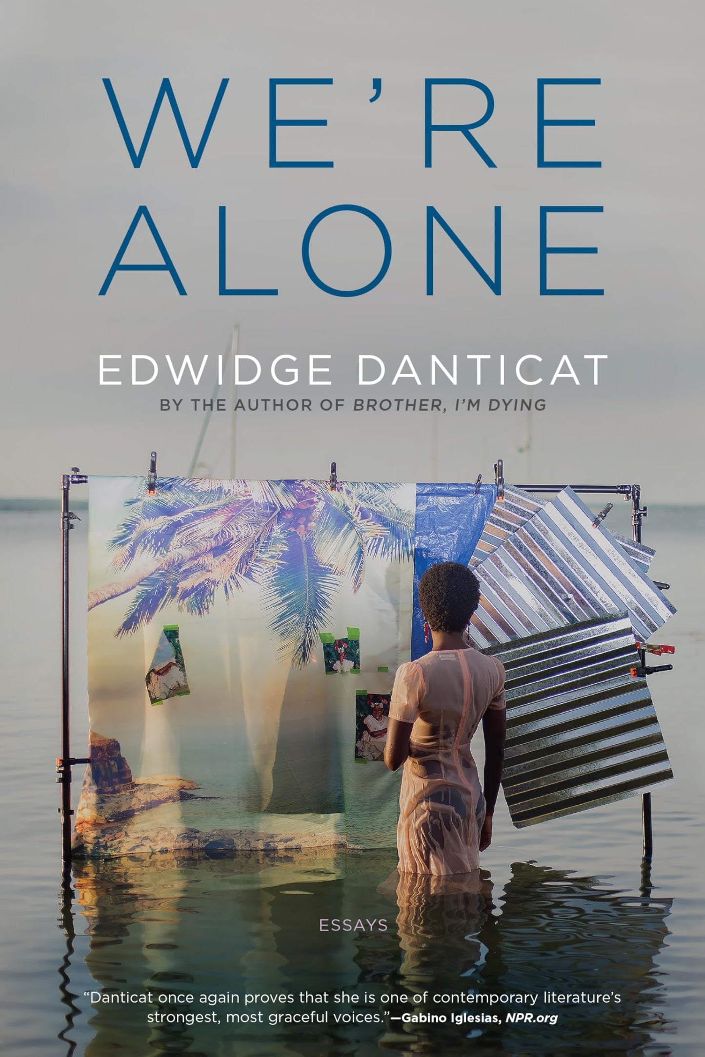 We're Alone book cover
