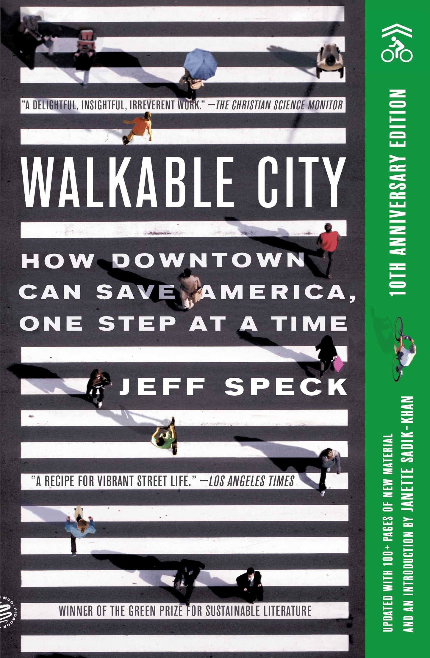 Walkable City (Tenth Anniversary Edition): How Downtown Can Save America, One Step at a Time book cover