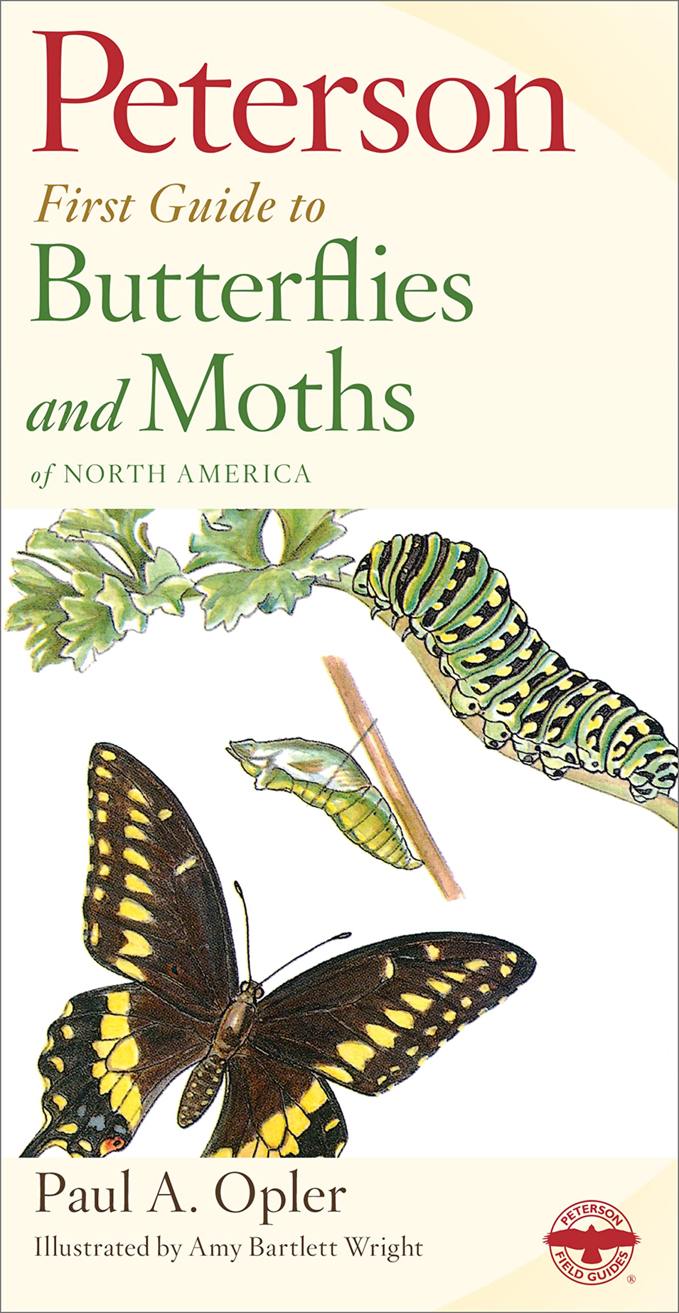 Peterson First Guide to Butterflies and Moths book cover