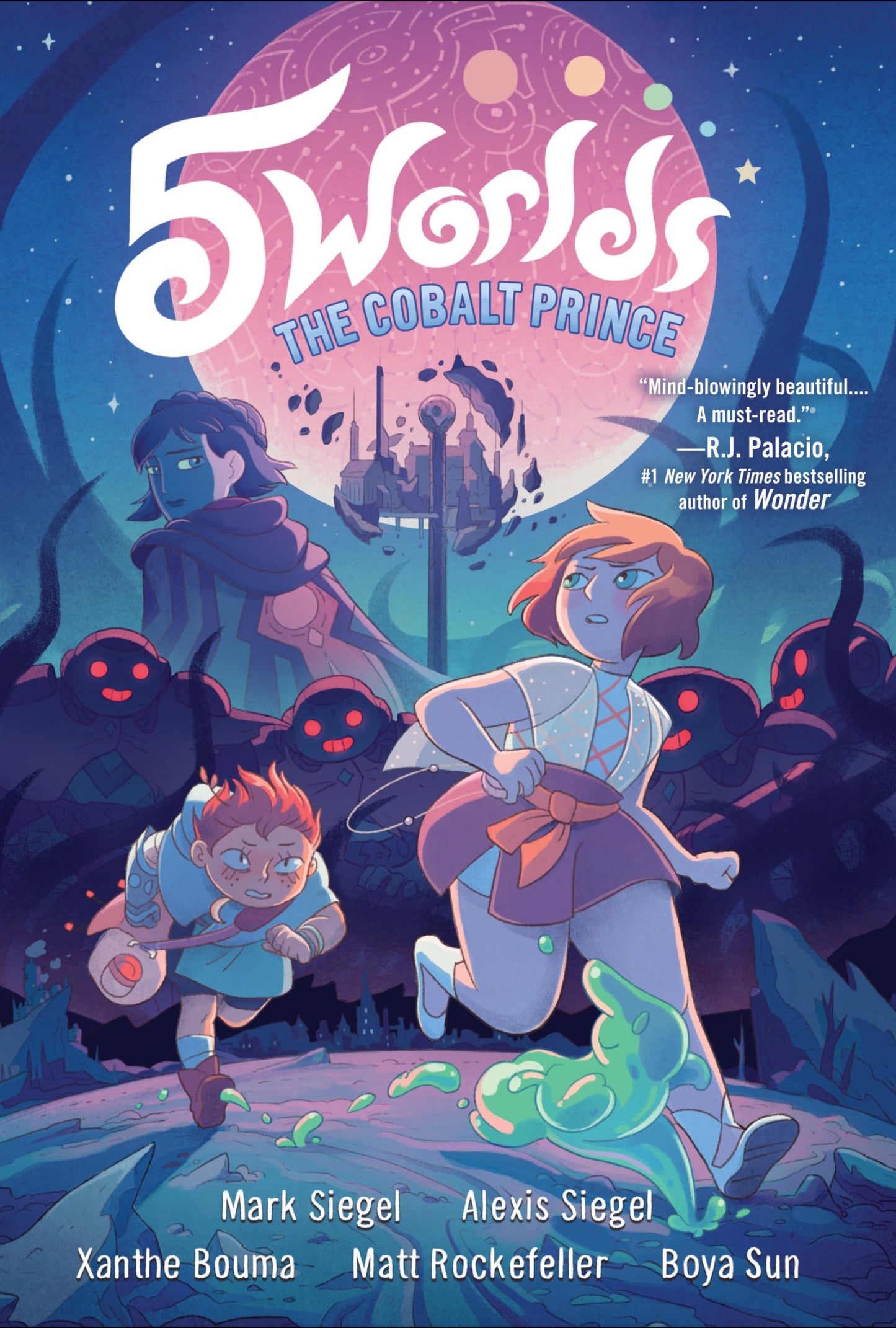 5 Worlds Book 2: The Cobalt Prince book cover