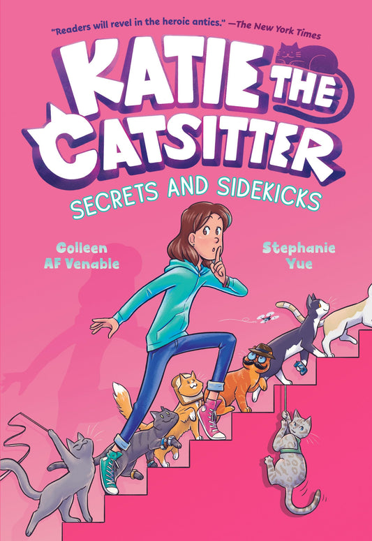 Katie the Catsitter #3: Secrets and Sidekicks: (A Graphic Novel) book cover
