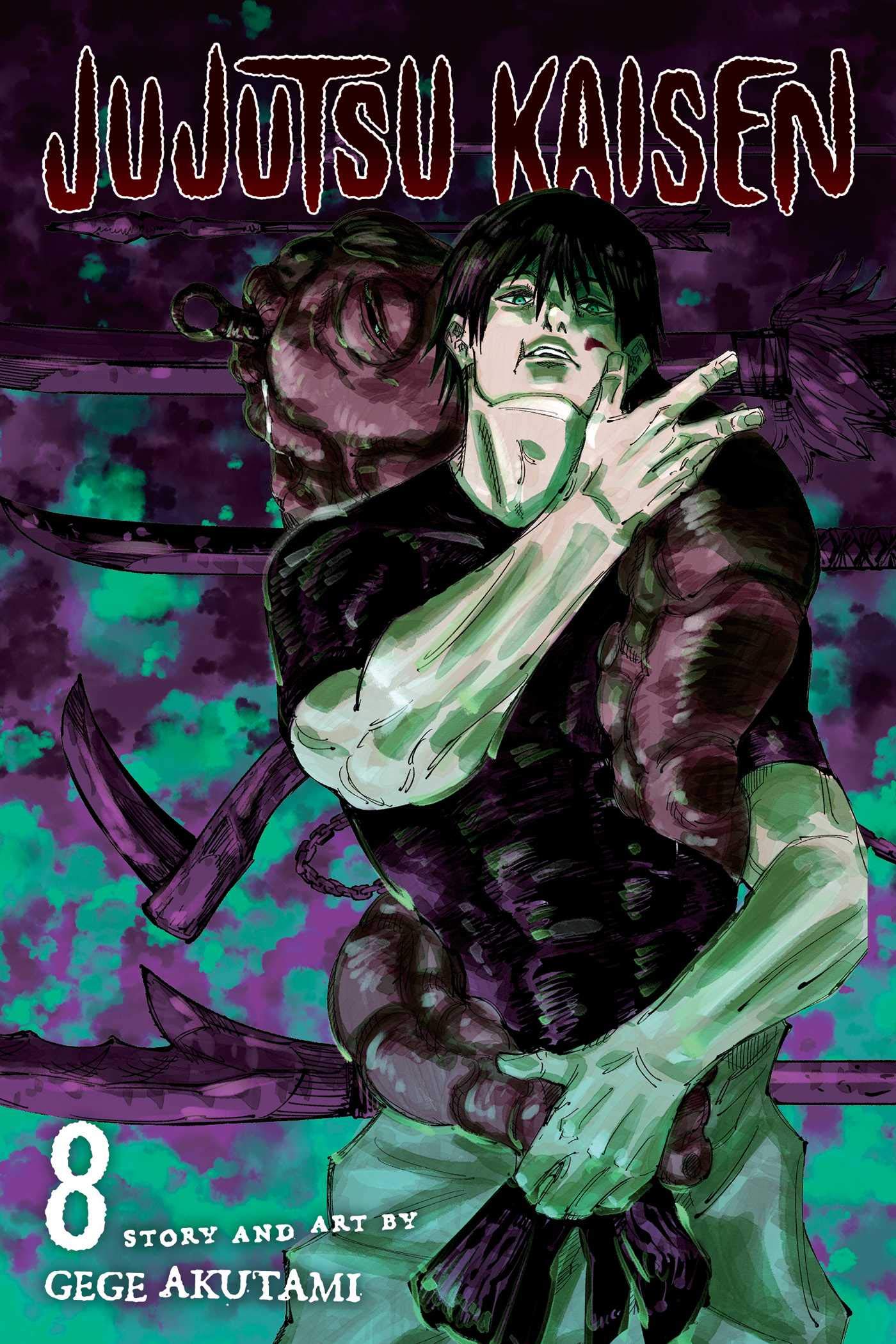 Jujutsu Kaisen, Vol. 8 book cover