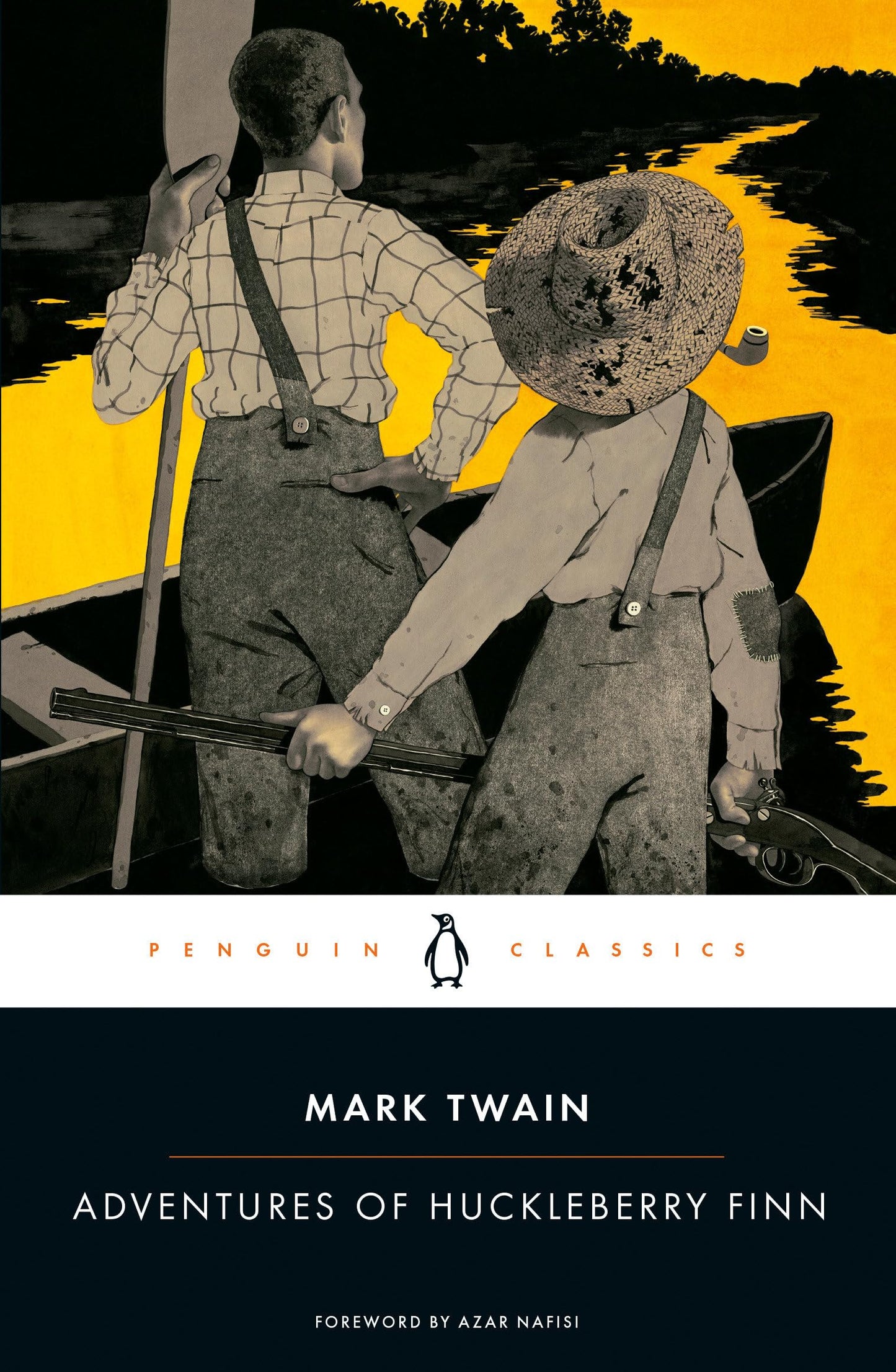 Adventures of Huckleberry Finn book cover