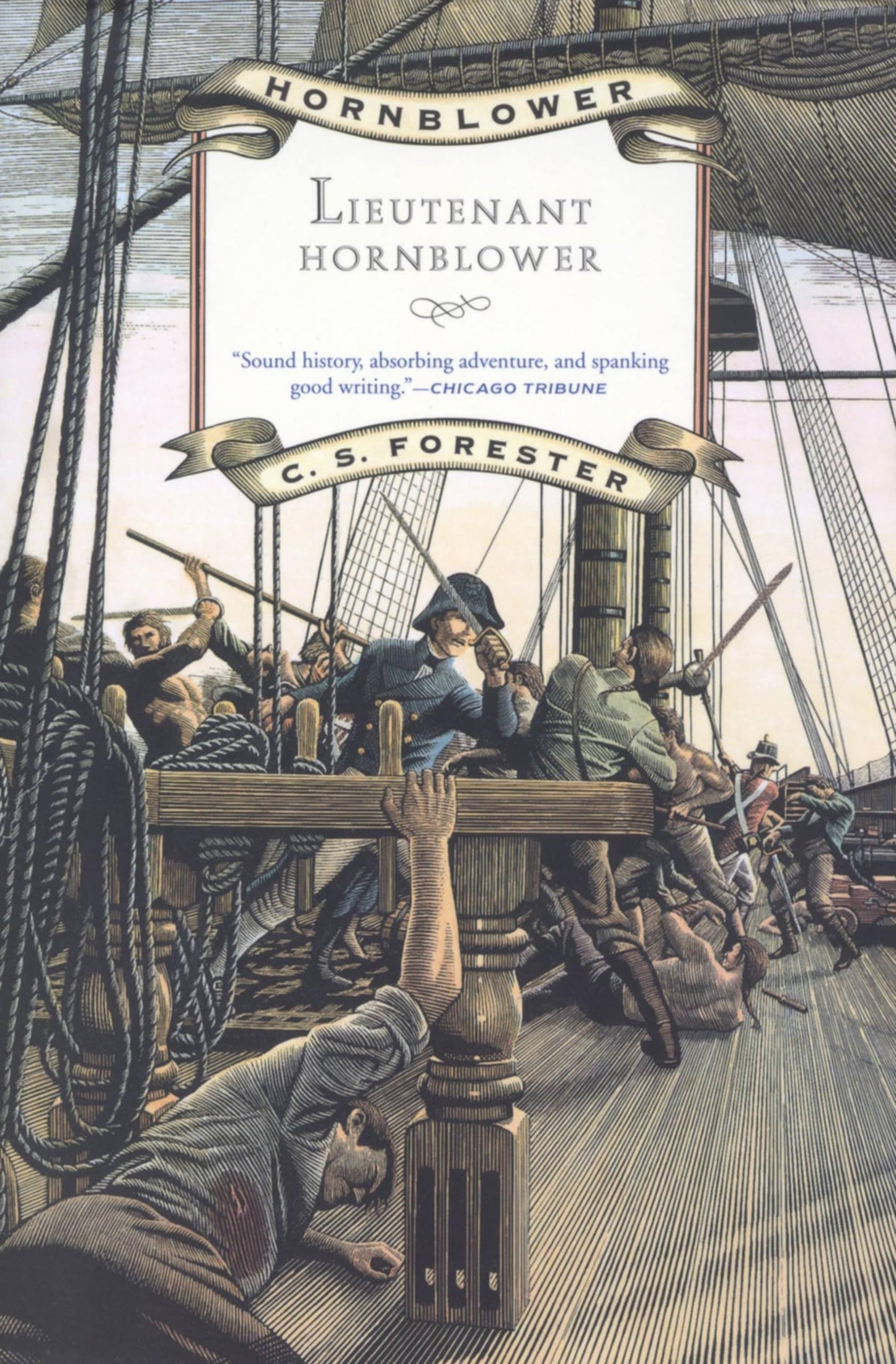 Lieutenant Hornblower book cover