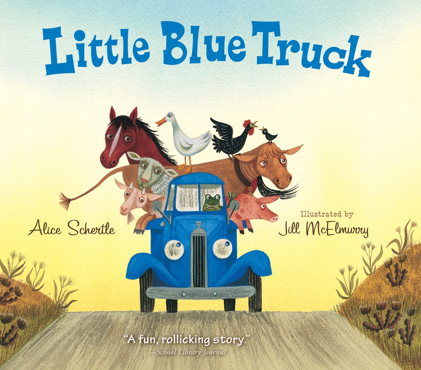 Little Blue Truck book cover