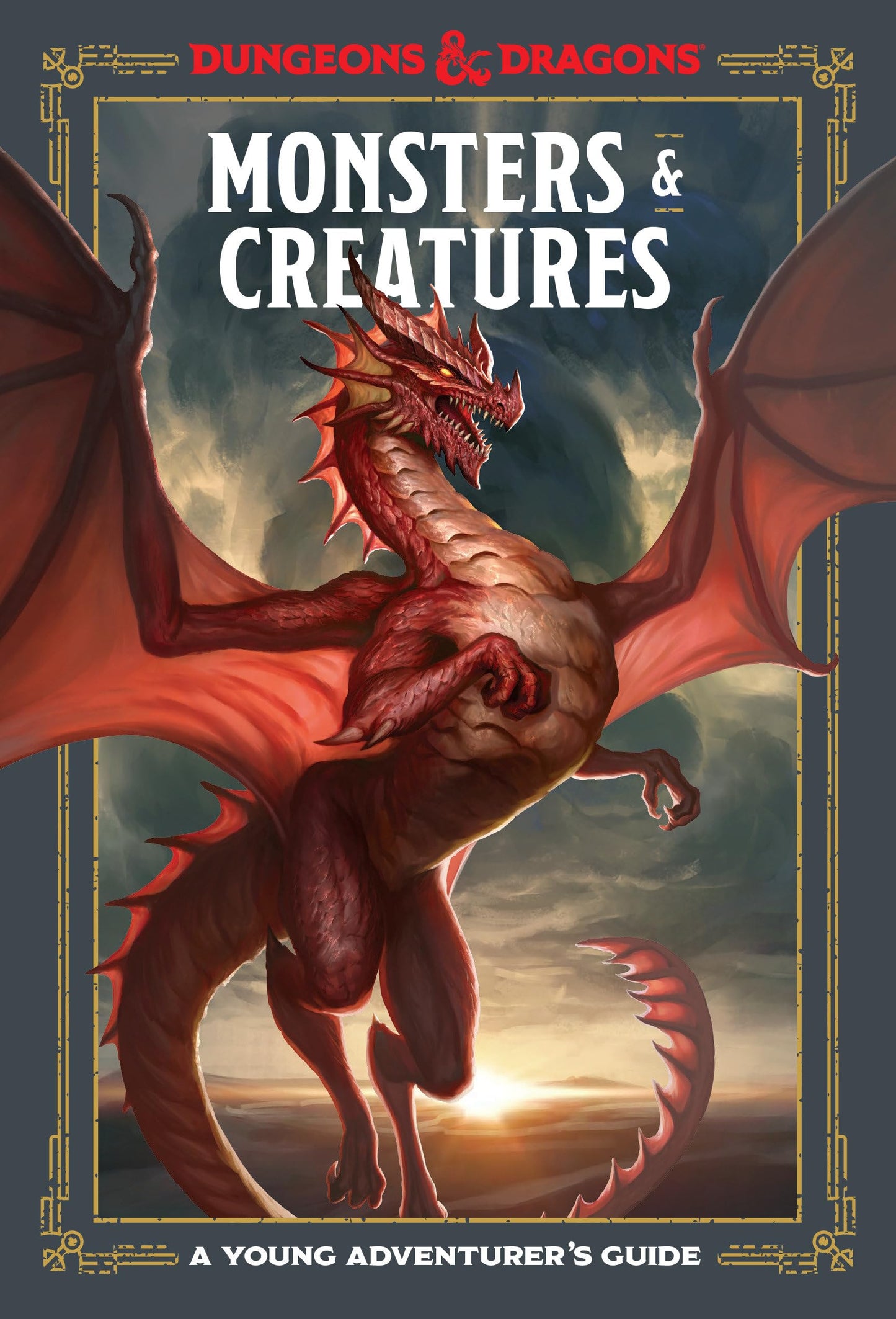 Monsters & Creatures (Dungeons & Dragons): A Young Adventurer's Guide book cover