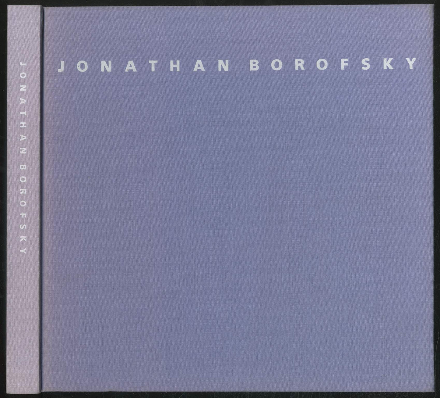 Jonathan Borofsky book cover
