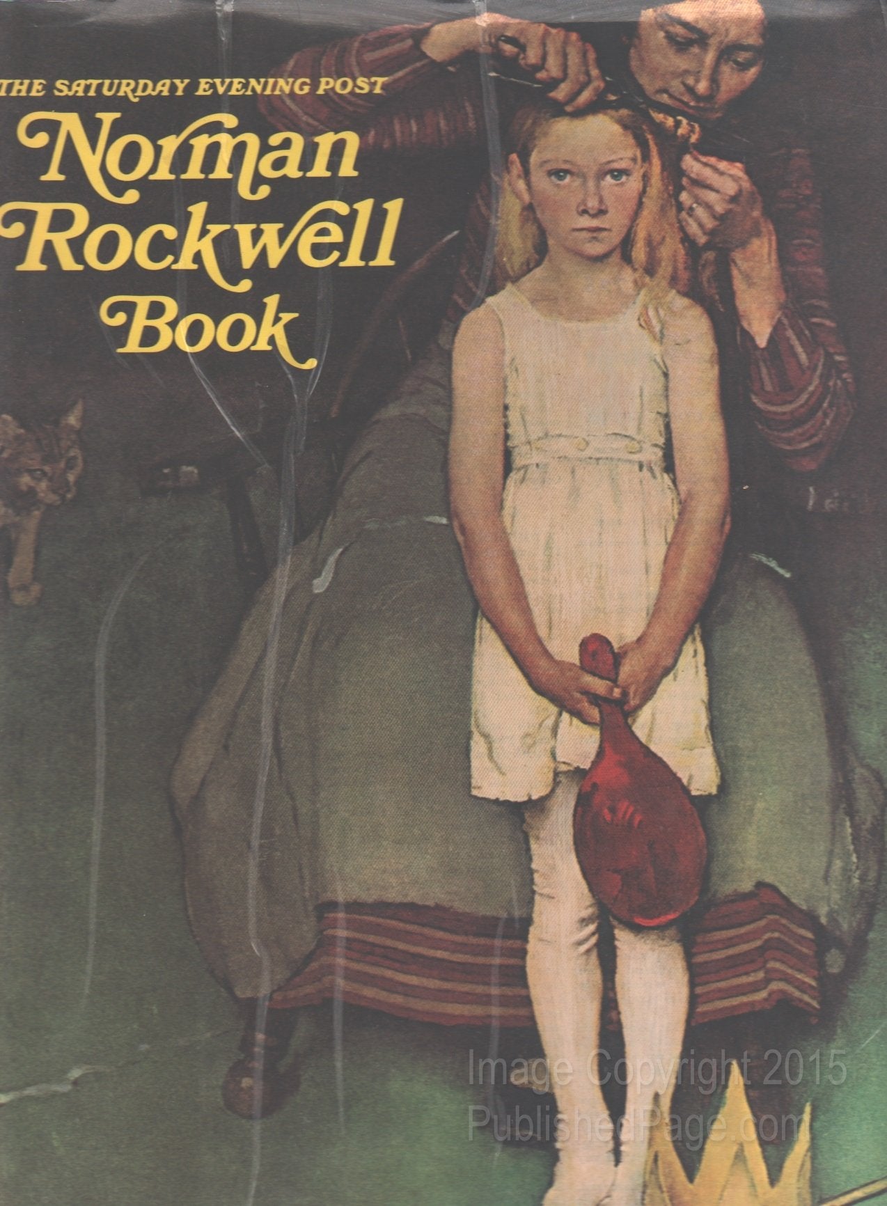 Saturday Evening Post Norman Rockwell Book book cover