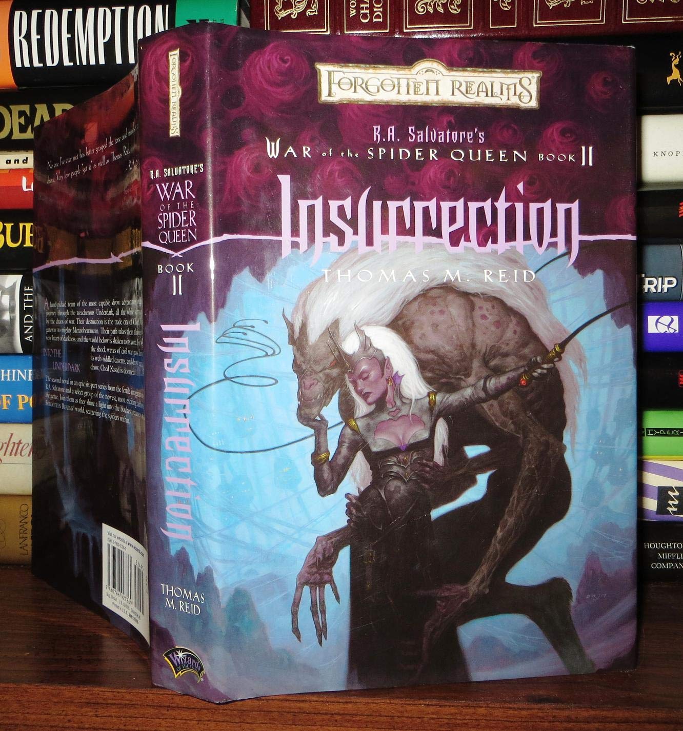 Insurrection: R.A. Salvatore's War of the Spider Queen, Book 2 book cover
