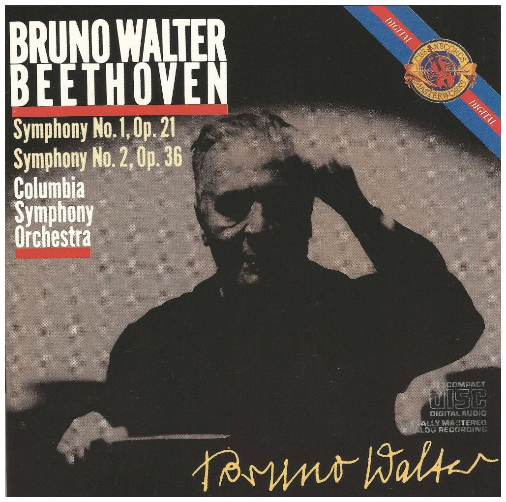 Bruno Walter: Beethoven Symphony No. 1, Op. 21 / Symphony No. 2, Op. 36 book cover
