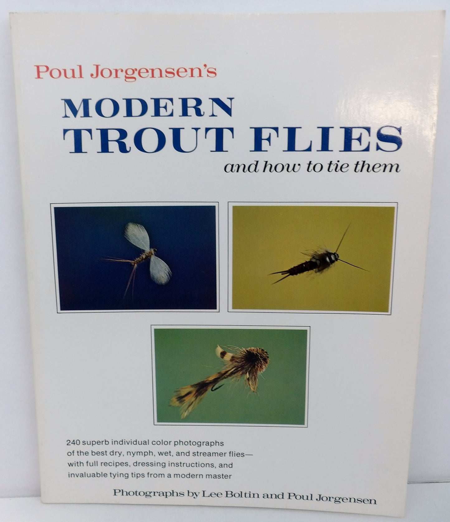 Poul Jorgensen's Modern Trout Flies & How to Tie Them book cover