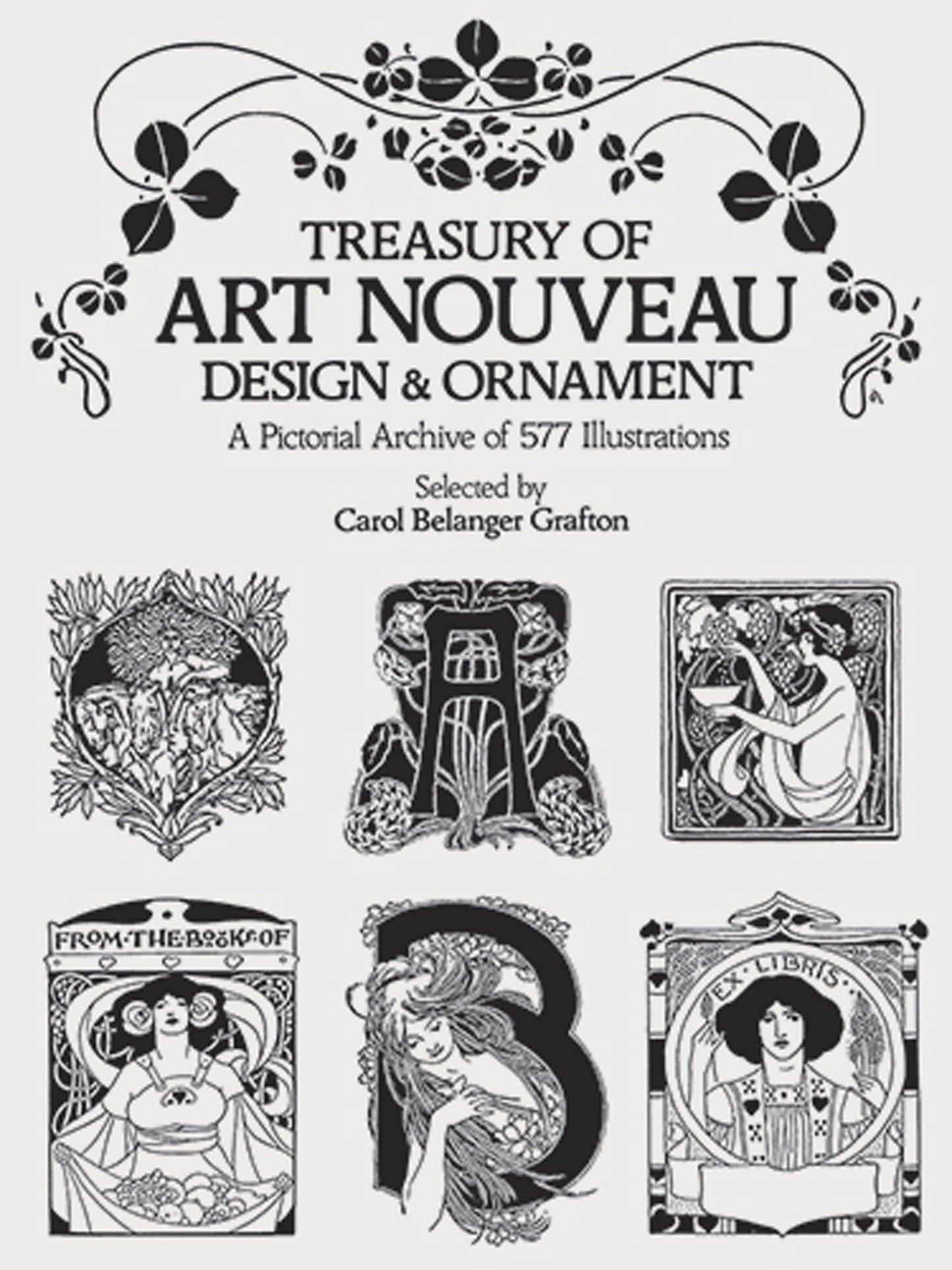 Treasury of Art Nouveau Design & Ornament book cover