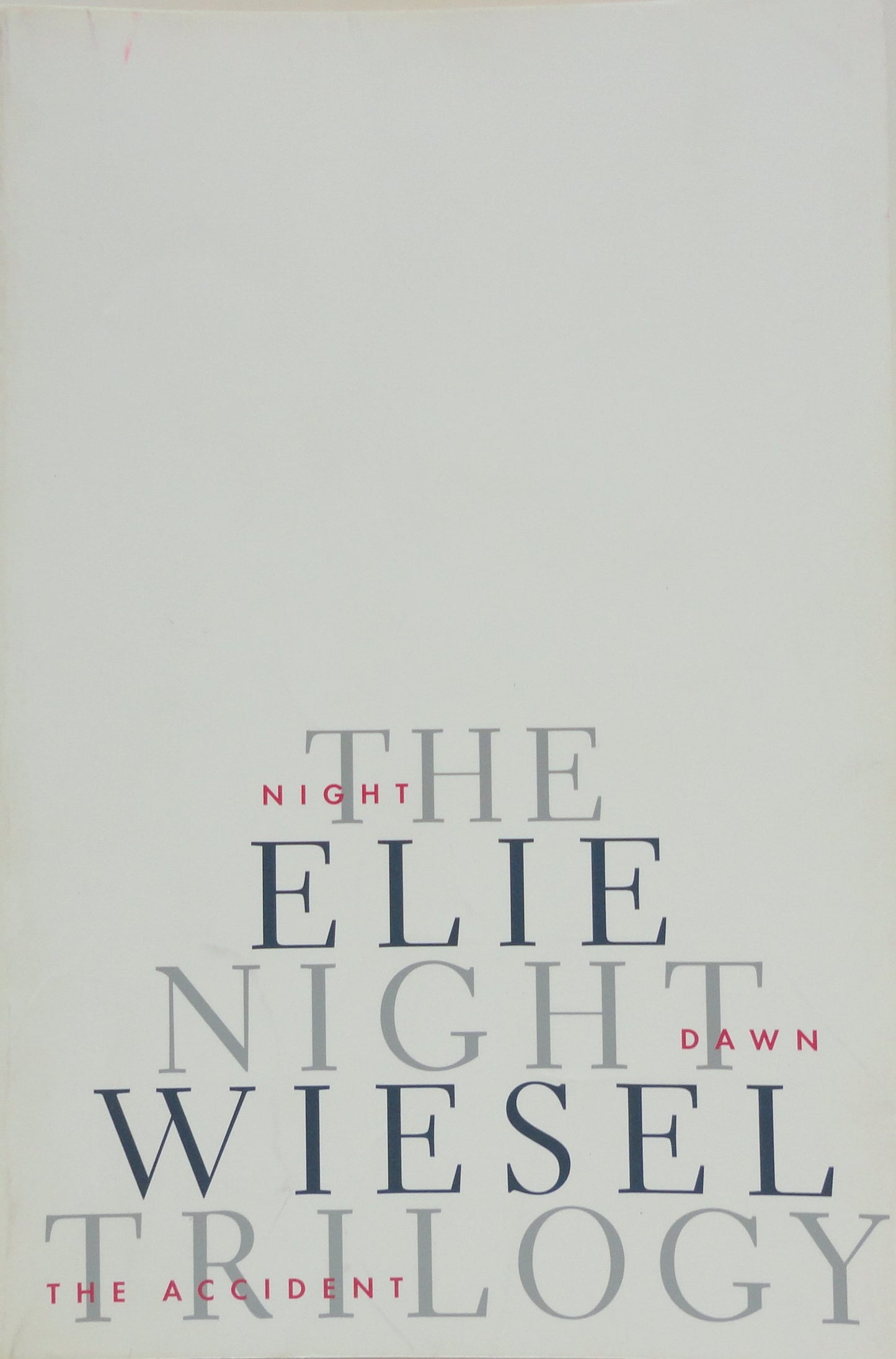 The Night Trilogy: Night, Dawn, The Accident book cover