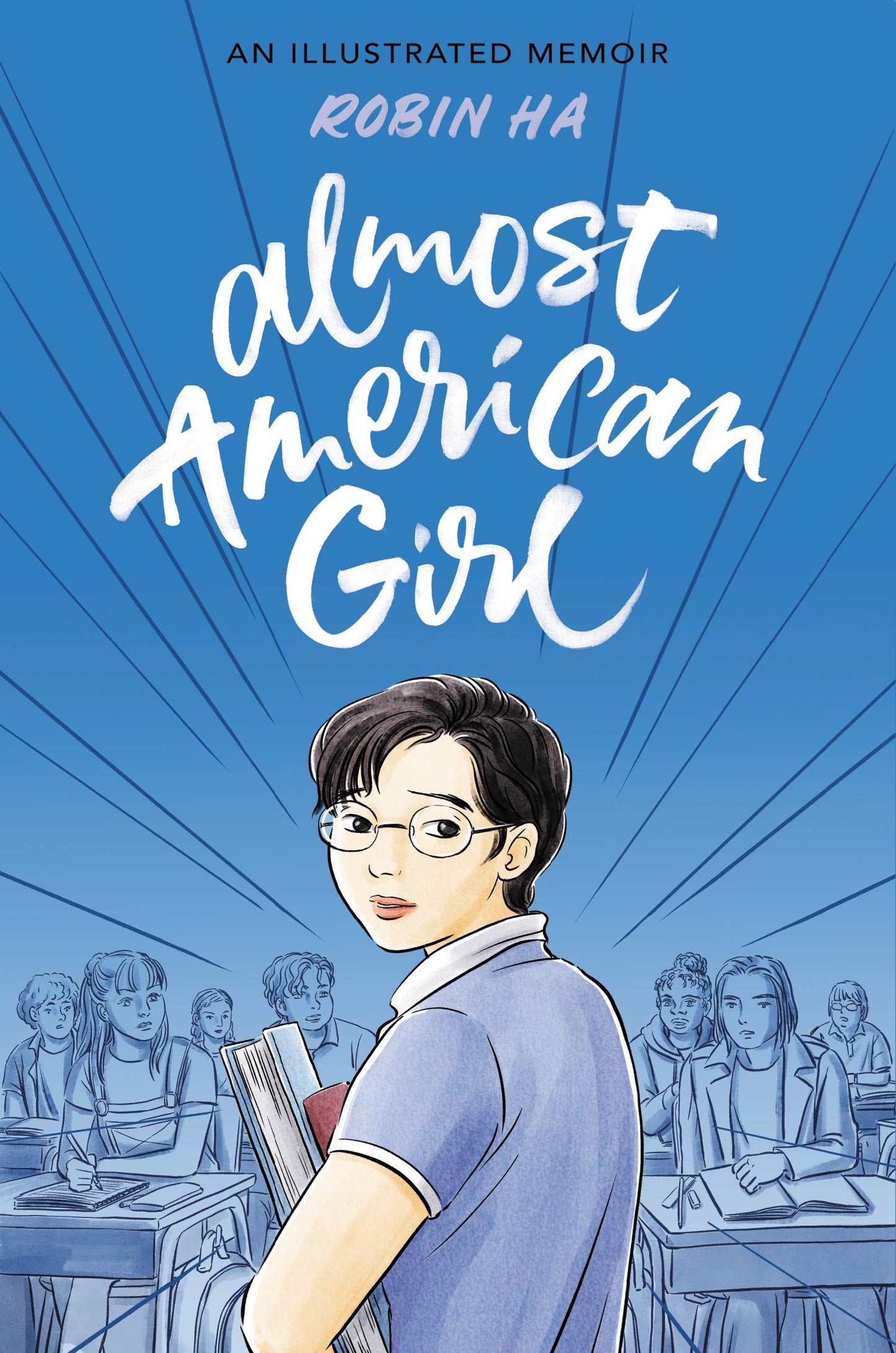 Almost American Girl: A Graphic Memoir book cover